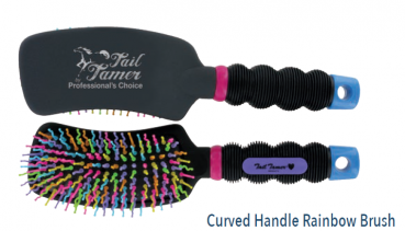 Tail Tamer Curve Brush rainbow mittel